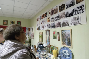 11 мая Юдановский СДК Экскурсию по краеведческой комнате, провели для первых посетителей. 